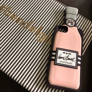 Henri Bendel Champagne iPhone case.